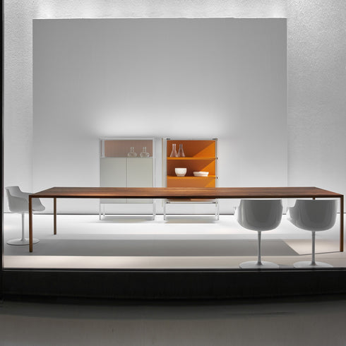 Tense Material Dining Table / Wood H 73cm